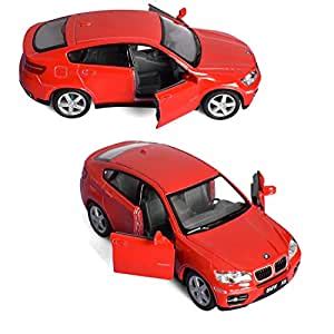 BACKGAMMON® Die Cast Model Car, 1:28 Scale Red Color X6 , Showpiece for ...