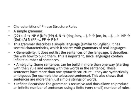 Image result for Syntax Examples in Linguistics