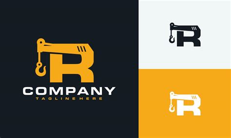 letter R towing logo 24777389 Vector Art at Vecteezy