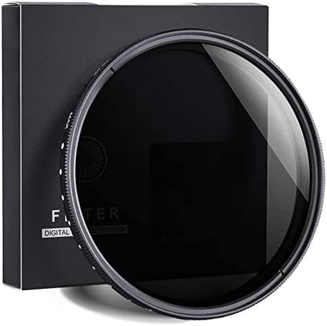 Buy K&F Concept 67 mm ND2 to ND400 Variable Neutral Density Filter Slim ...