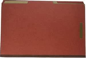 Nature Saver Tyvek Gusset Classification Folder, Red (NAT01054 ...
