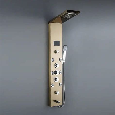 ProssimaGen italian SS 304 Grade Shower Panel 5 in 1 Tower System With ...