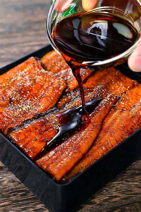 Unagi Sauce Unagi Don Grilled Eel Rice Bowl