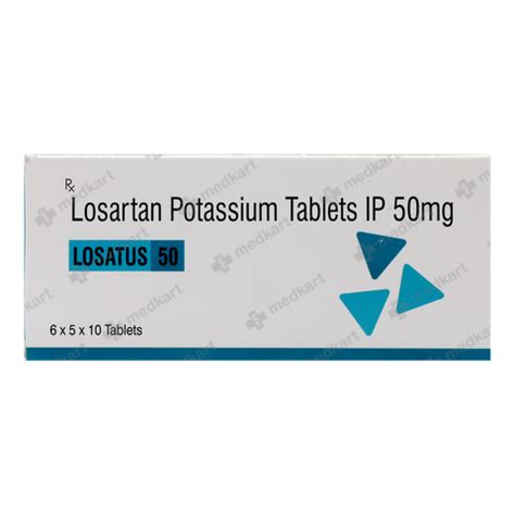 LOSATUS 50MG TABLET 10'S, Price, Composition & Generic Alternatives ...