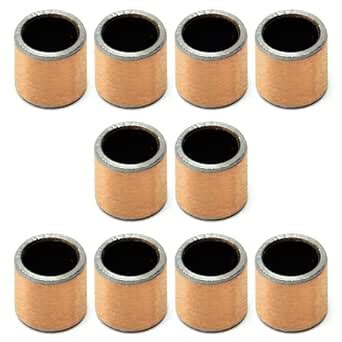 Othmro 6mmx8mmx8mm,Oilless Bearing Sleeve Bushings Copper-Based Alloys ...
