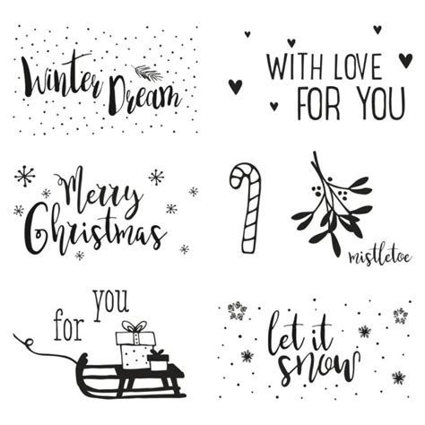 Clear Stamps - Christmas Greetings – Rayher