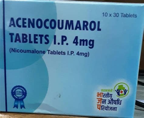 Like Acitrom 4 , Acenocoumarol 4 mg, 30tablets | API GENERIC PHARMACY