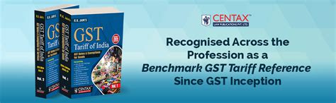 Buy R.K. Jain's GST Tariff of India [Budget 2026 Edition] – Definitive ...