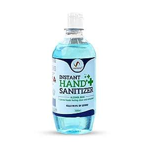 Umanac Instant Hand Sanitizer, 500 ML (80% Alcohol) : Amazon.in: Health ...