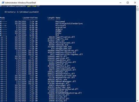 Windows PowerShell Commands 的图像结果