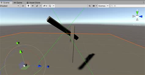 Unity 2D Collision vs Trigger 的图像结果