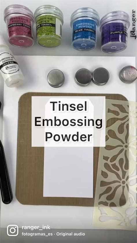 Image result for Homemade Embossing Powder
