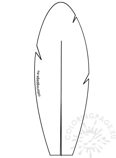 Feather Template Printable - Free Printable US