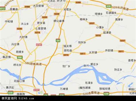 原阳县地图 - 原阳县卫星地图 - 原阳县高清航拍地图