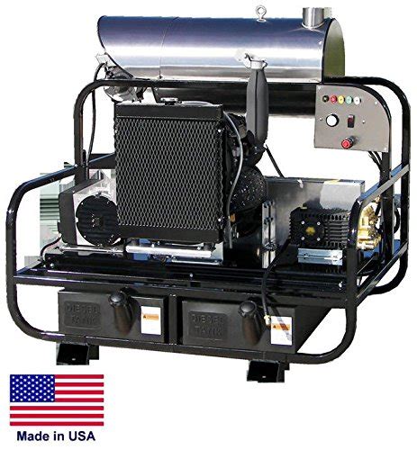 Pressure Washer Diesel Hot Water - Skid Mounted - 7 Gpm 4000 Psi - 23 ...