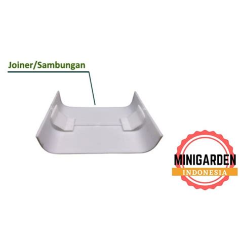 Jual SAMBUNGAN GULLY TRAPESIUM talang joiner hidroponik NFT join kotak ...