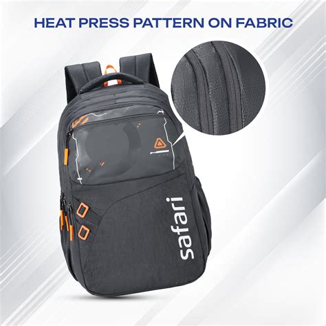 Safari Quadro 43L Black School Backpack
