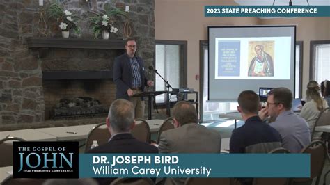 Dr. Joseph Bird - 2023 State Preaching Conference on Vimeo