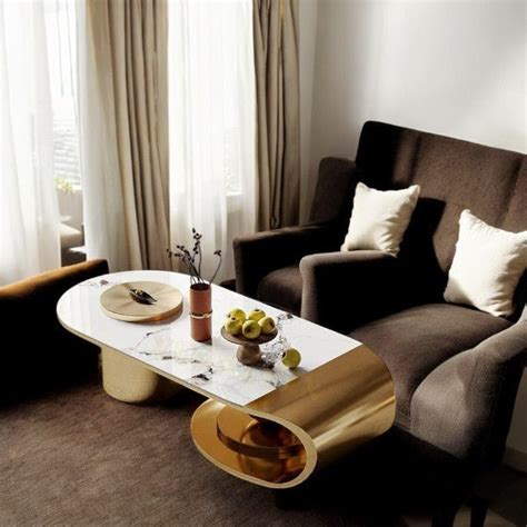 Centre Table: THE ORBIT & AXIS - Punam Metalcrafts
