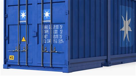 3D 53 Feet High Cube Dry Cargo Shipping Container | 3D Molier International