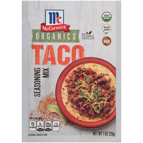 Organics Taco Seasoning Mix | McCormick