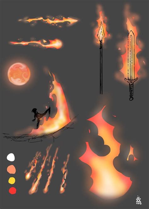 Fire Magic Drawing 的图像结果