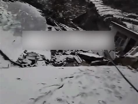 Landslide in China, 47 people buried under debris, two dead