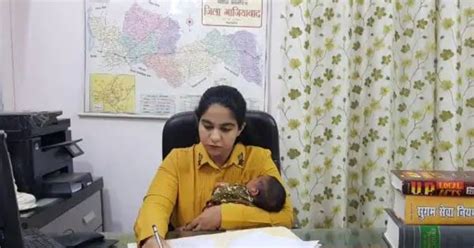 IAS Officer Who Brought Baby To Work Is Reportedly Transferred, It Is ...
