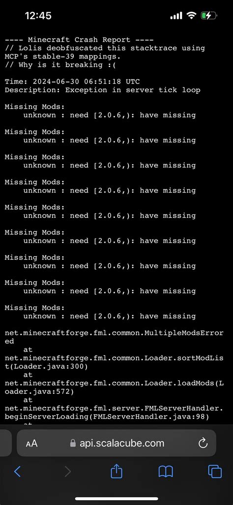 Image result for Minecraft Server Crash