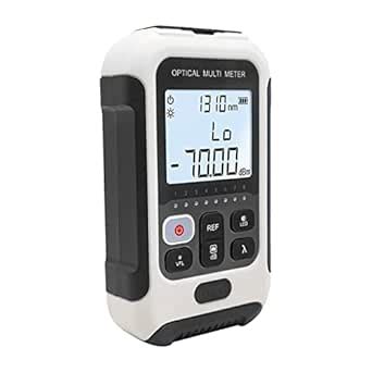 Fiber Optic Tester, Rechargeable Sensitive Optical Fiber Power Meter ...