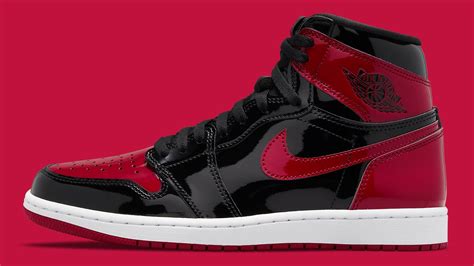 Air Jordan 1 Patent Bred Holiday 2021 Release Date 55088-063 | Sole ...