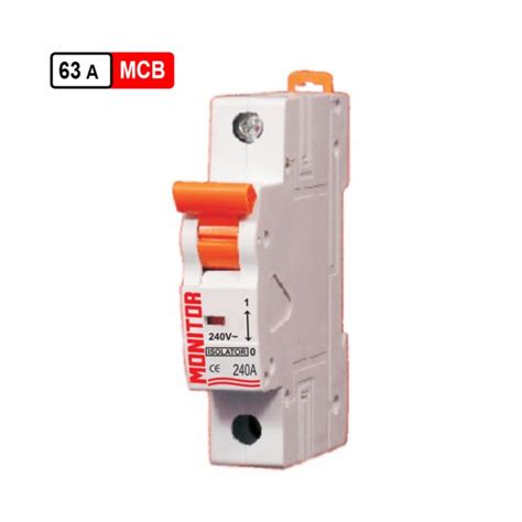 Monitor 63A SP MCB | mykit | Buy online | Buy Monitor, MCB online