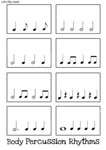Image result for Body Percussion Rhythms