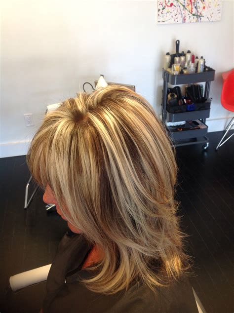 Chunky blonde highlights.... Contrast blonde | Great hair | Pinterest ...