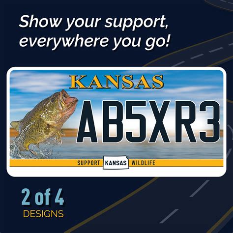 Four new Kansas conservation license plates coming soon, including ones ...