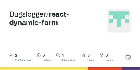 React Dynamic Form 的图像结果