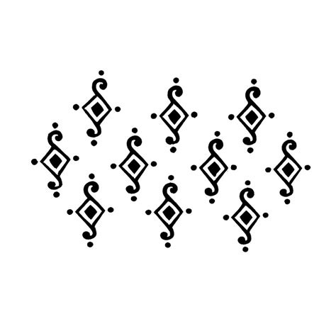 Comet Busters Handcrafted Traditional Black Bindi For Women (BIN146 ...