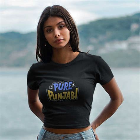 Pure Punjabi Crop Top - Buy Online Crop Top For Women India – Punjabi Adda