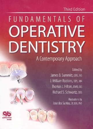 Buy Fundamentals Of Operative Dentistry A Contemporary Approach (Old ...