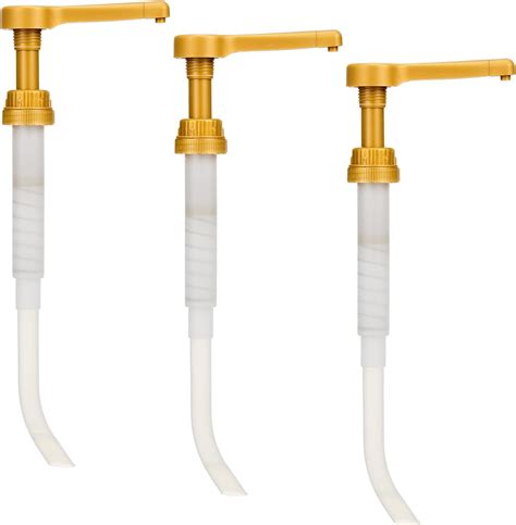 Amazon.com: Tanlade 3 Pcs Coffee Syrup Pump Dispenser Sauce Pump ...