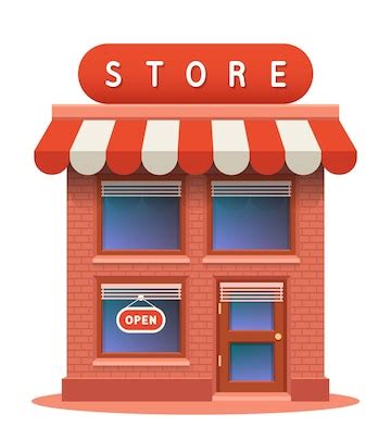 Two-Storey Shop Vector 的图像结果