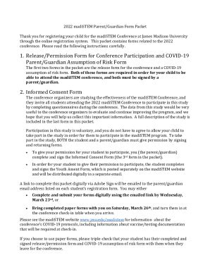 Fillable Online handypdf.comcatparent-guardian-consent-form2022 Parent ...