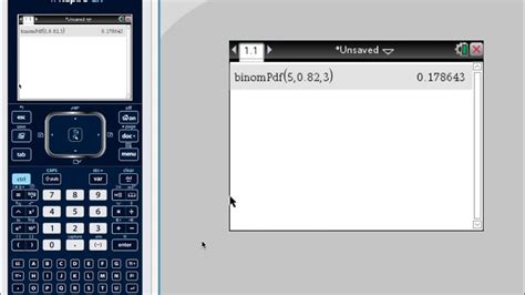 Image result for Cumulative Probability Using Nspire