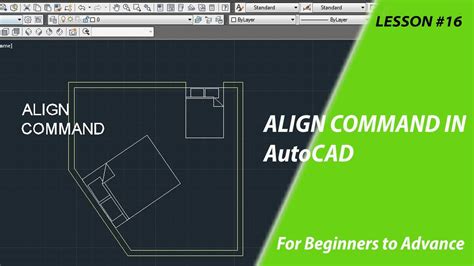 Align Tool AutoCAD 的图像结果