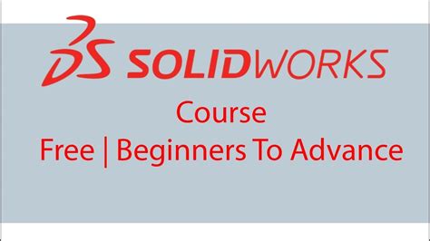 Complete SolidWorks Beginners Course 的图像结果