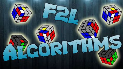 All F2L Algorithms 的图像结果