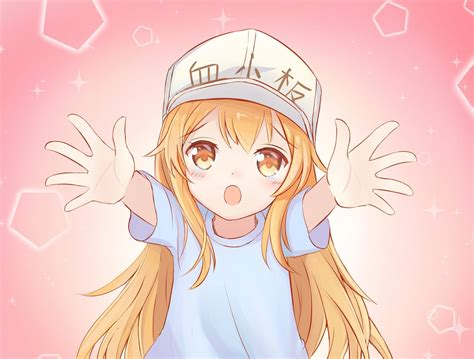 Download Cells At Work Clingy Platelet Wallpaper | Wallpapers.com