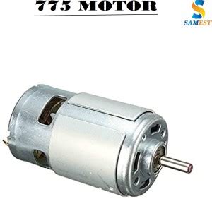 samest DC 775 AR36 Motor Small 24V High 10000Rpm Electric, High Speed ...