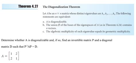 Image result for Diagonalization Theorem