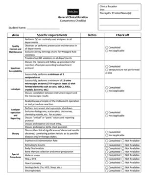 Fillable Online isu Internship Checklist - isu Fax Email Print - pdfFiller